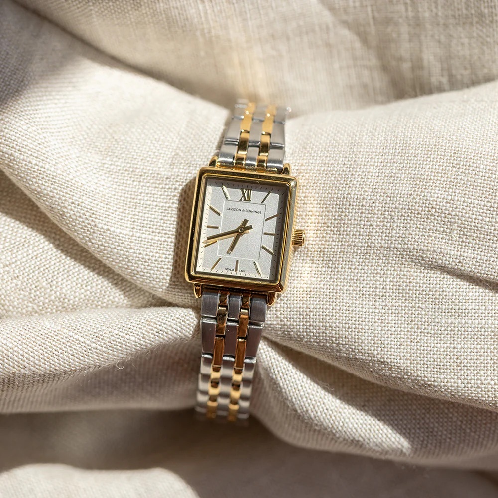 Larsson & Jennings: Boyfriend Mixed Metal Watch